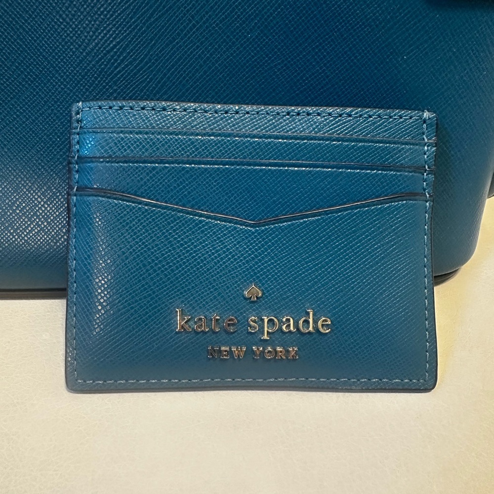 Women's Kate Spade Staci Leather Dome Crossbody w/ Wallet - Picture 4 of 8